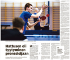 Länsi-Savon (näköislehti) uutinen 26/3/2017.