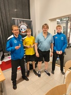 M-1600 mitalistit: Juha Arvola KoKu (2), Akseli Julkunen KuPTS (1), Juhani Luttunen PT Jyväskylä (3) ja Aapo Åvist OPT-86 (3)