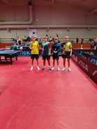 Konsta Leppänen R1700-sarjan hopeamitalistina Wega-Maljassa.