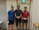 M1000-mitalistit: Janne Kastinen JPT, Michal Czinege Nu-Se, Iiro Hartikainen JPT.
