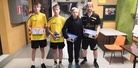 1400-luokan palkitut: Konsta Leppänen (2), Niko Hämäläinen (1), Elmeri Räsänen (3) ja Juha Leppänen (3). Kaikkien seura KuPTS
